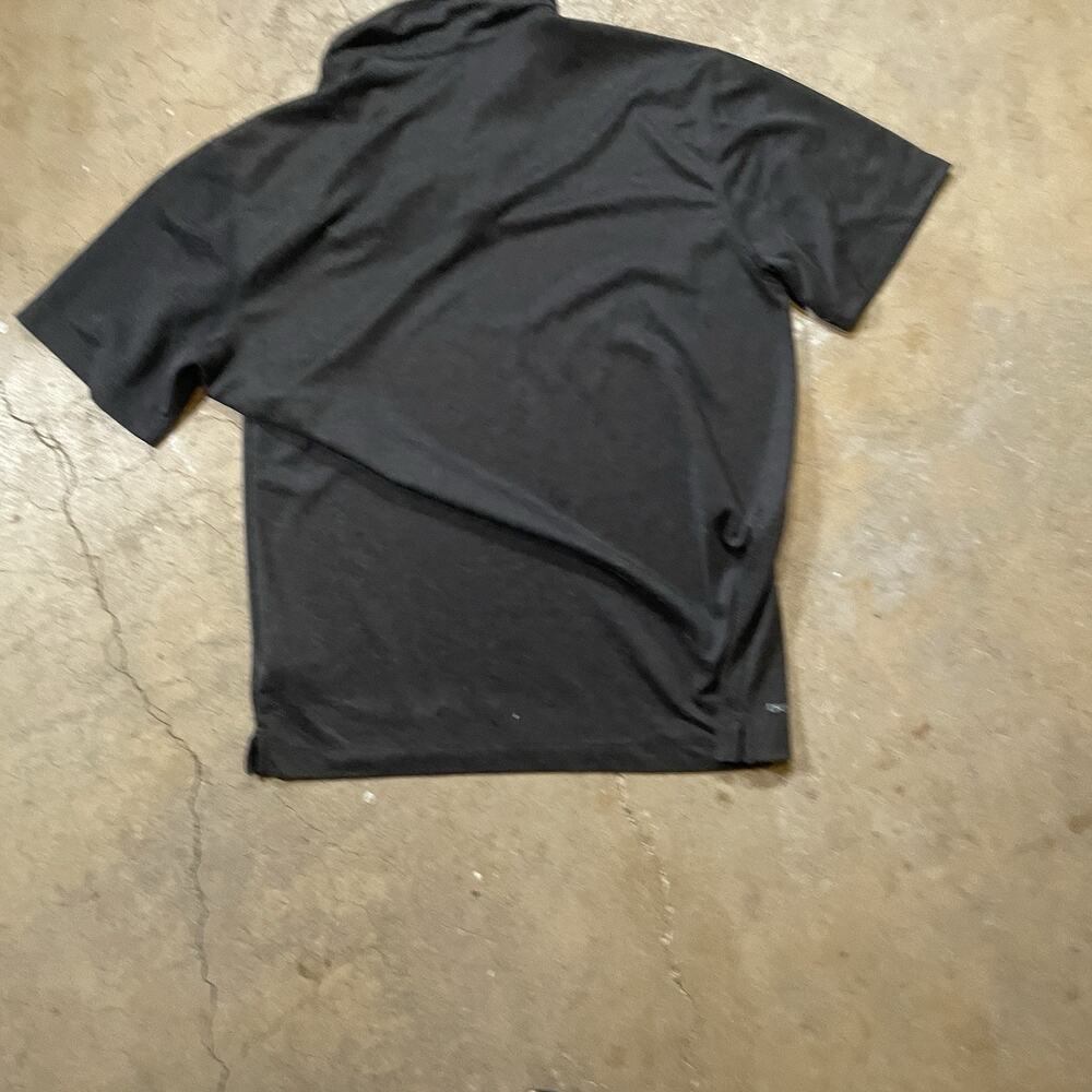 Oregon State Beavers Shirt Mens Medium Black Football Nike NCAA Polo Dri-Fit - Picture 7 of 7